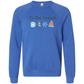 HP - 'Tis the Season - Winter - Sponge Fleece Raglan Sweatshirt - Blues, Purples