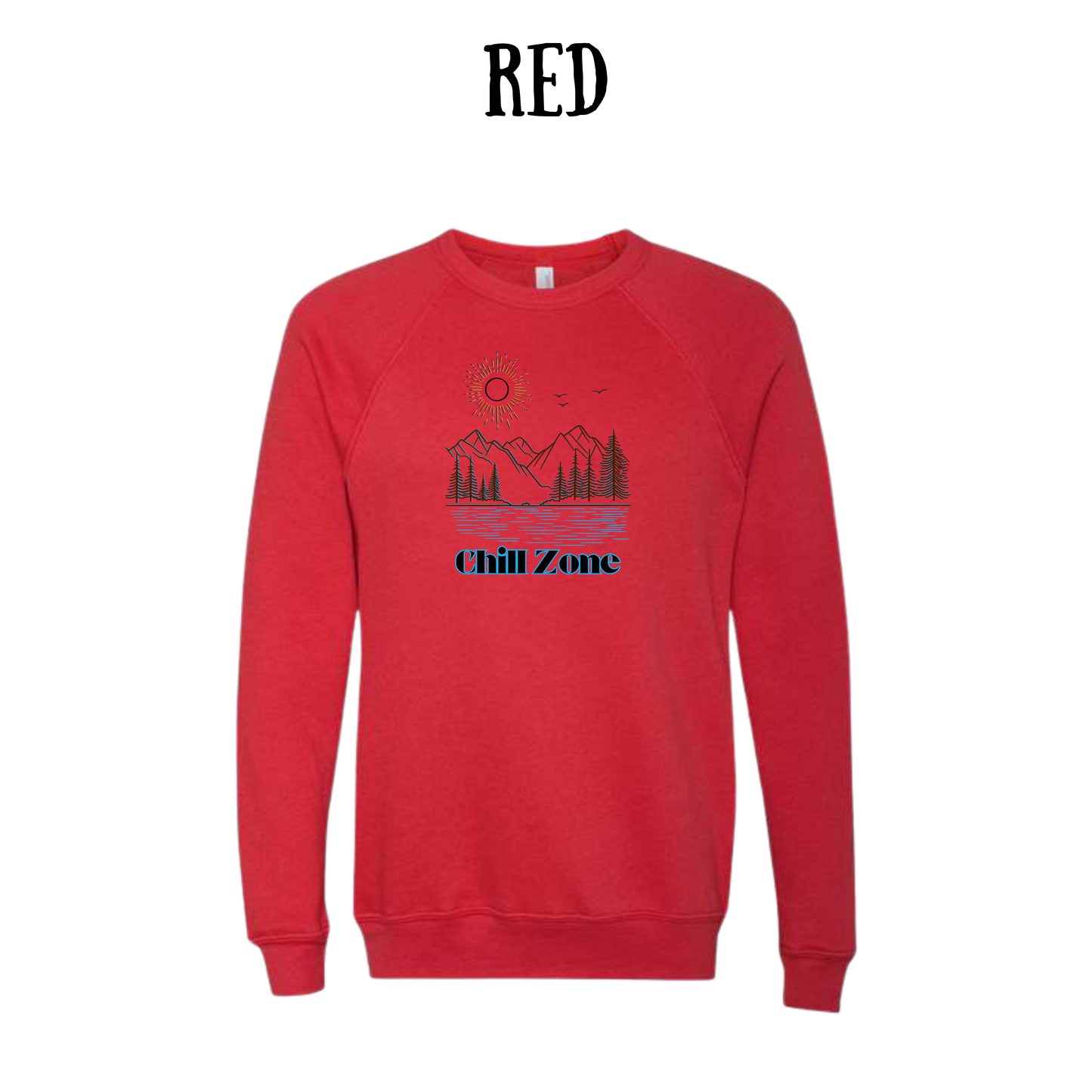 CP - Chill Zone - Sponge Fleece Raglan Sweatshirt - Assorted Colors