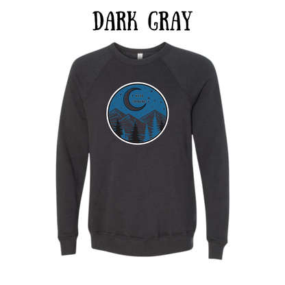 CP - Keep Shining - Sponge Fleece Raglan Sweatshirt - Greens, Neutrals