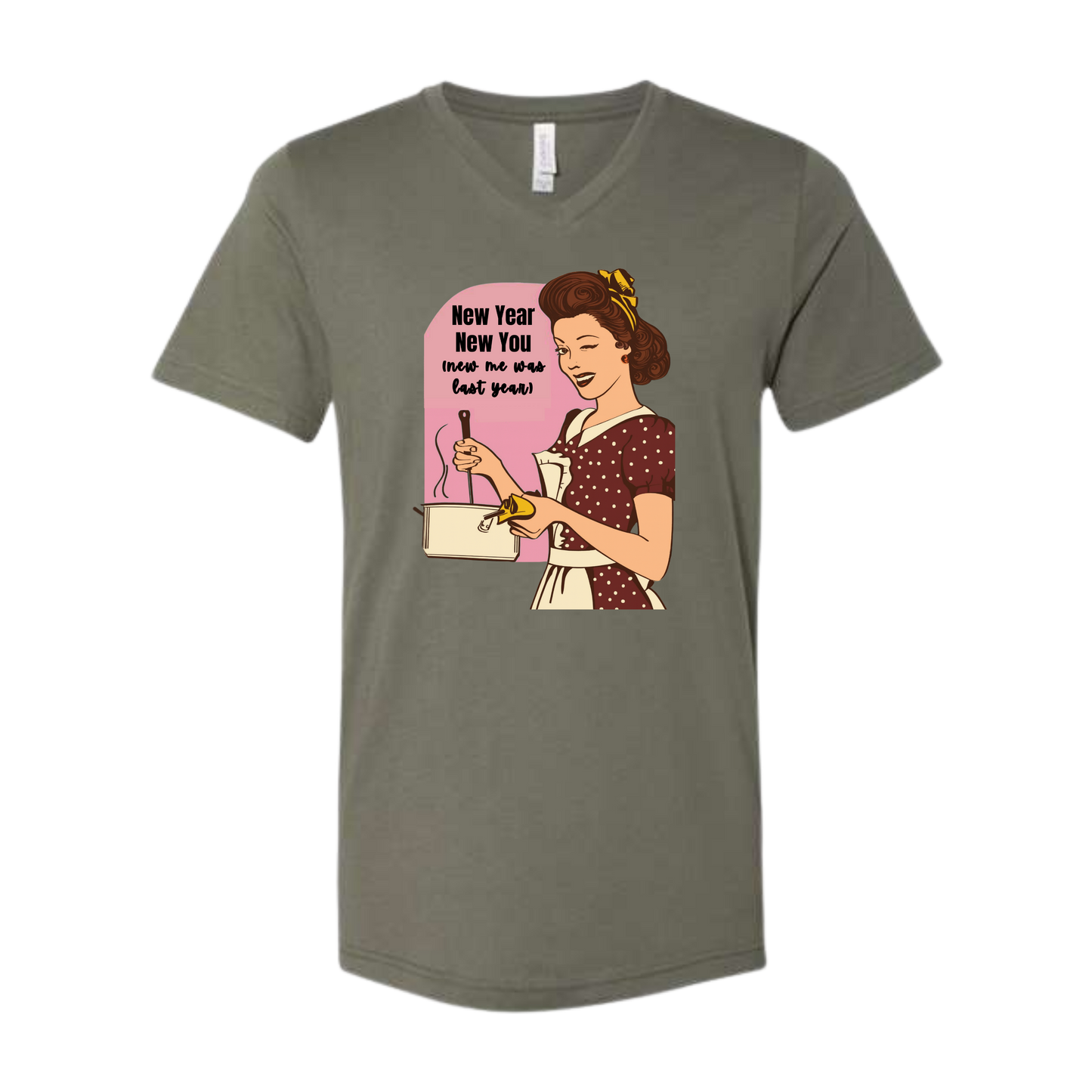 New Year New You - Bella+Canvas - Unisex V-Neck - Assorted Colors