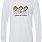 HP - Spirits & Caffeine - Unisex Long Sleeve - Neutral Colors