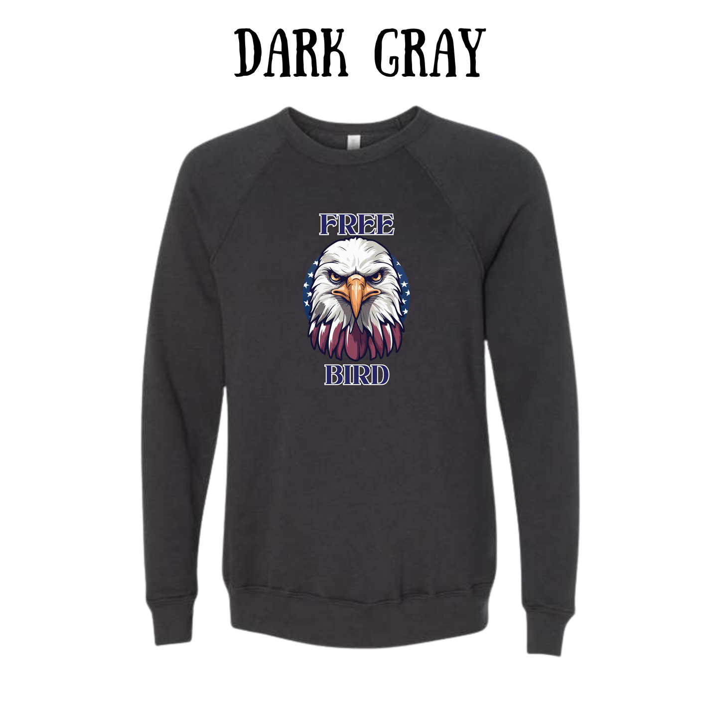 PP - Free Bird - Sponge Fleece Raglan Sweatshirt - Greens, Neutrals