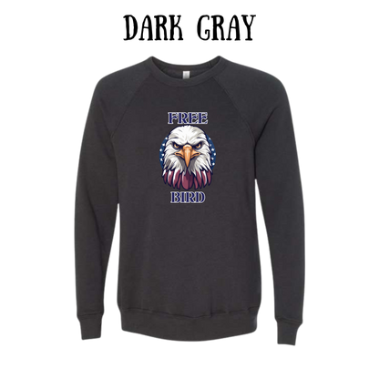 PP - Free Bird - Sponge Fleece Raglan Sweatshirt - Greens, Neutrals