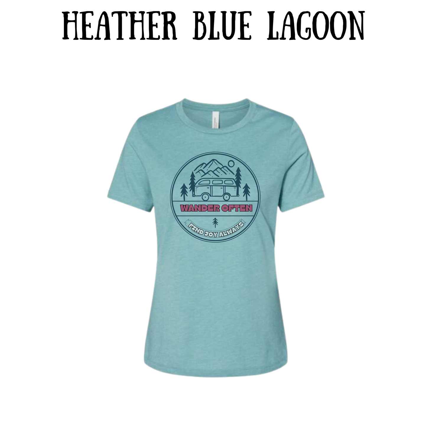 CP - Wander Often - Women's Relaxed Fit Tee - Assorted Colors