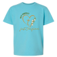 Not Perfect Just Forgiven - Comfort Colors - Heavyweight Youth Tee - Neutral Colors & Blues
