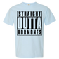 Straight Outta Hormones - Comfort Colors - Heavyweight Unisex Tee - Blues
