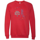 HP - If The Broom Fits - Sponge Fleece Raglan Sweatshirt - Assorted Colors