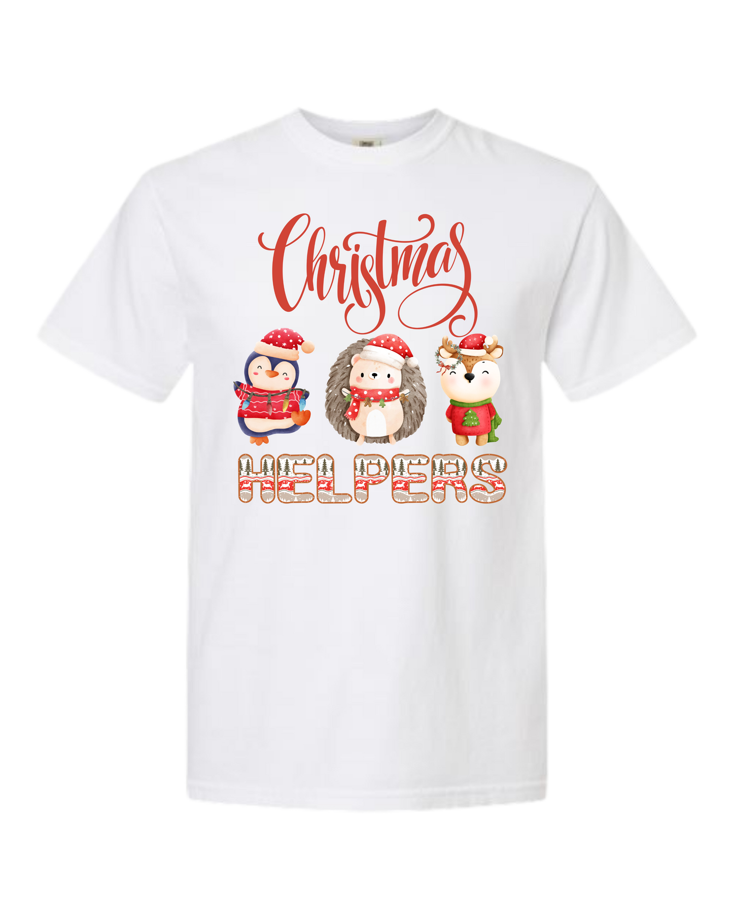 Christmas Helpers - Comfort Colors - Heavyweight Unisex Tee - Neutrals