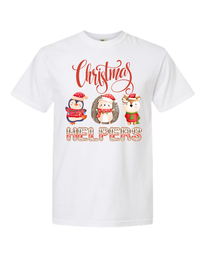 Christmas Helpers - Comfort Colors - Heavyweight Unisex Tee - Neutrals