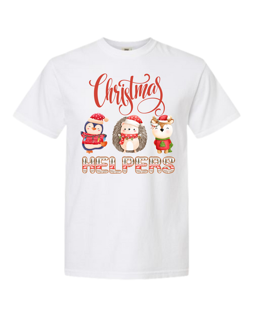 Christmas Helpers - Comfort Colors - Heavyweight Unisex Tee - Neutrals