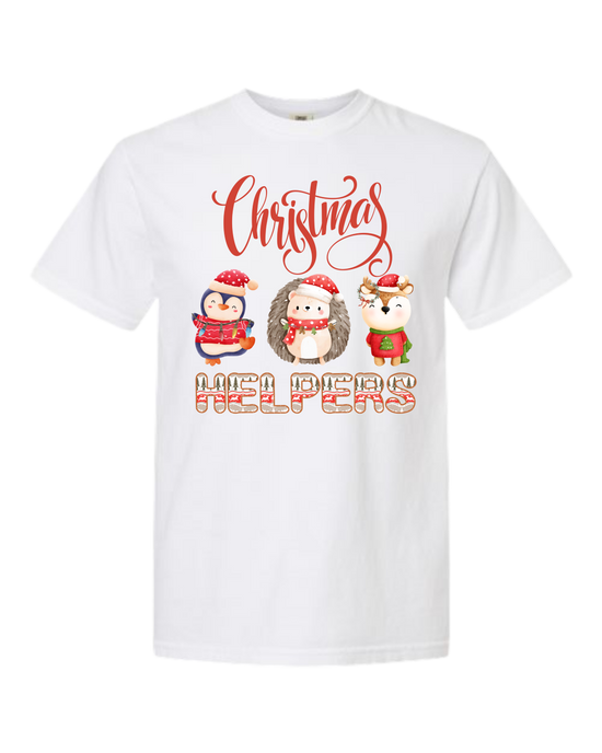 Christmas Helpers - Comfort Colors - Heavyweight Unisex Tee - Neutrals