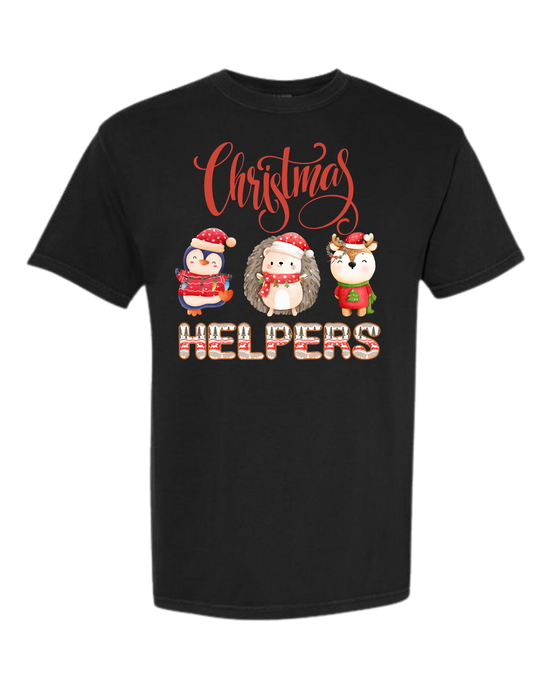 Christmas Helpers - Comfort Colors - Heavyweight Unisex Tee - Neutrals