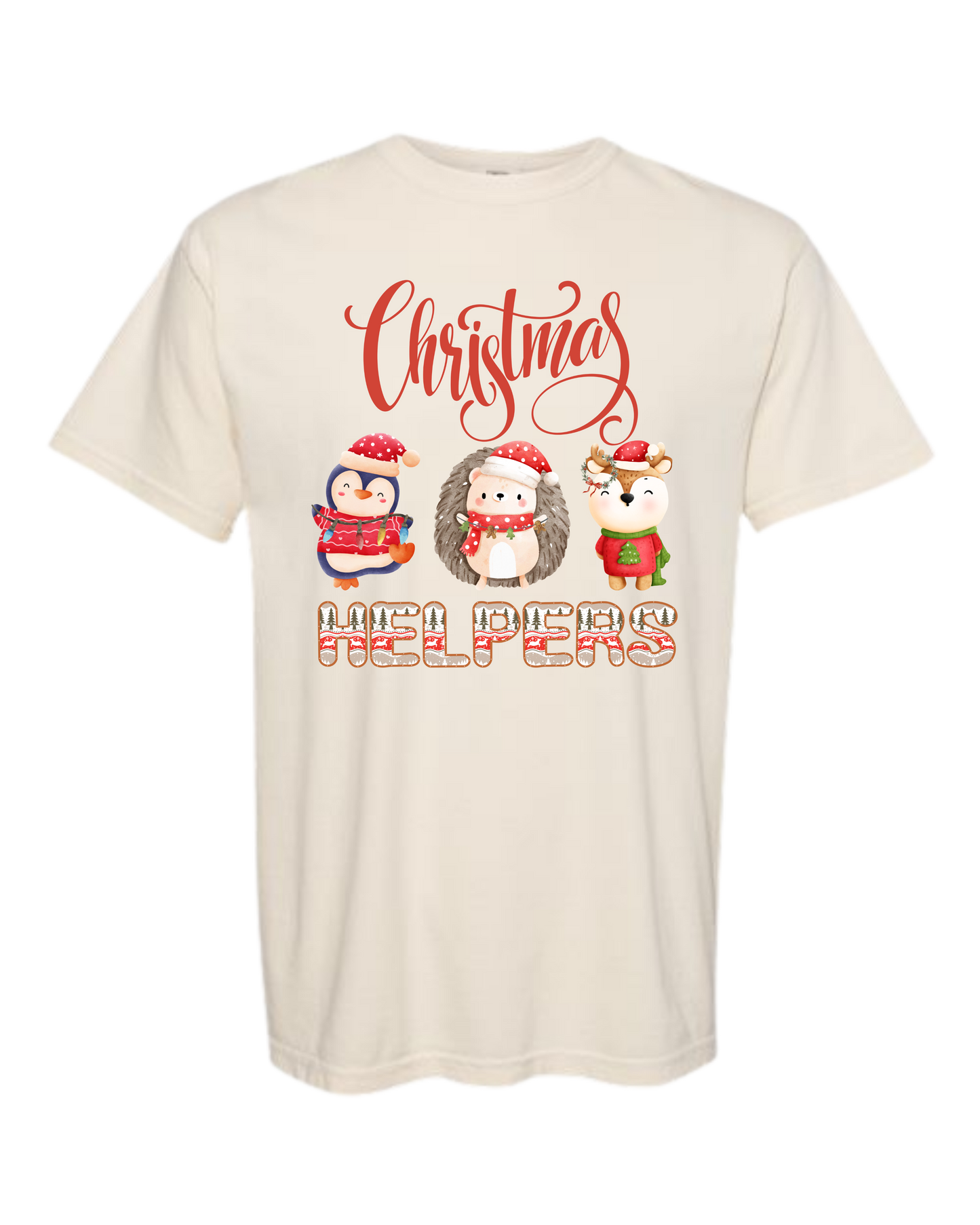 Christmas Helpers - Comfort Colors - Heavyweight Unisex Tee - Neutrals