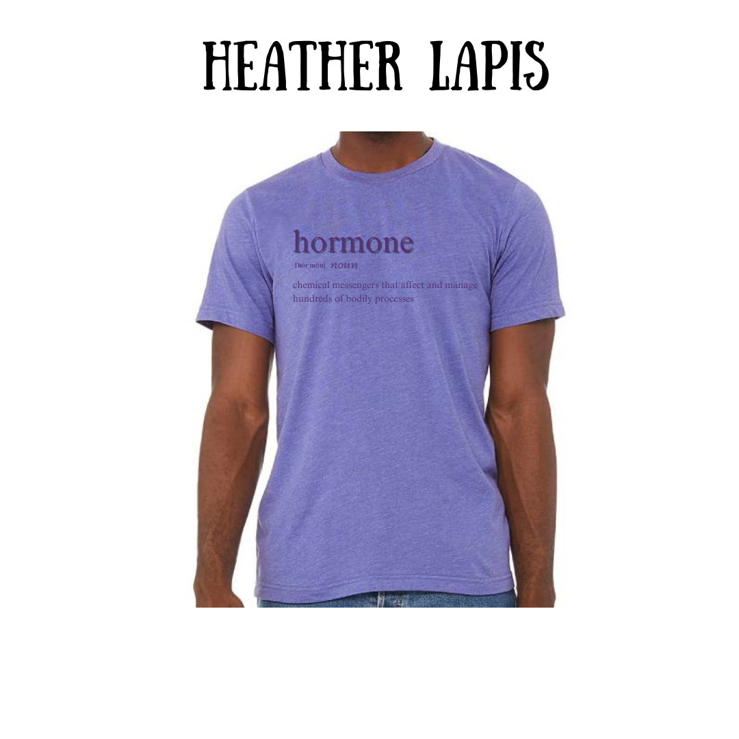 Hormone - Unisex Tee - Pinks, Purples, Neutrals