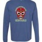 Masked Because We Are Unstable - Comfort Colors - Heavyweight Long Sleeve Tee - Blues & Greens