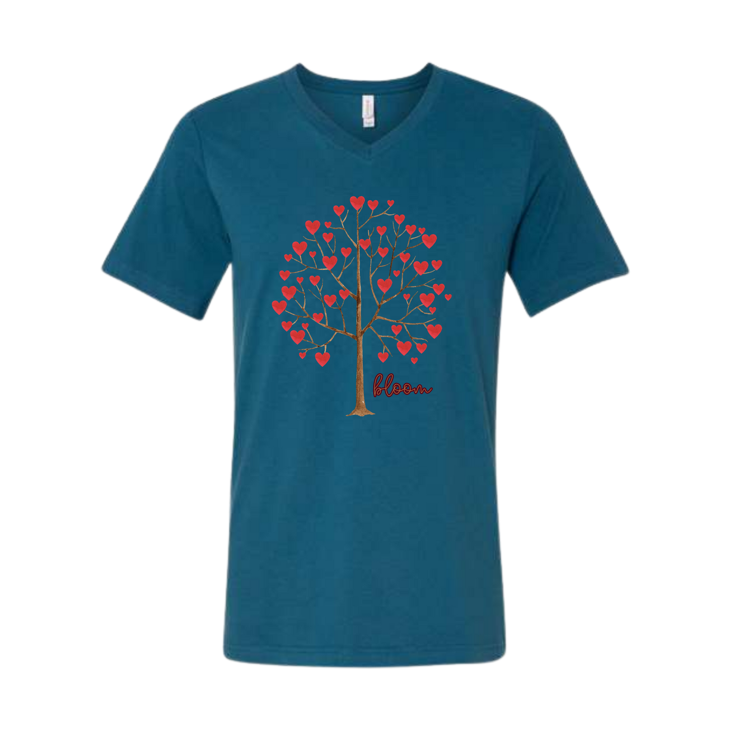 Bloom - Bella+Canvas - Unisex V-Neck - Assorted Colors