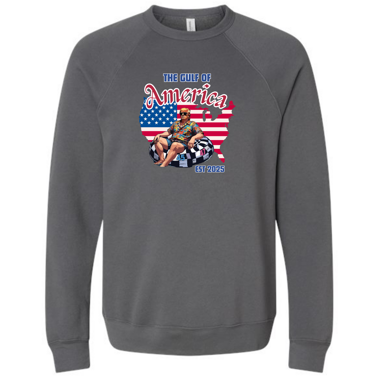 The Gulf of America - Sponge Fleece Raglan Sweatshirt - Assorted Colors