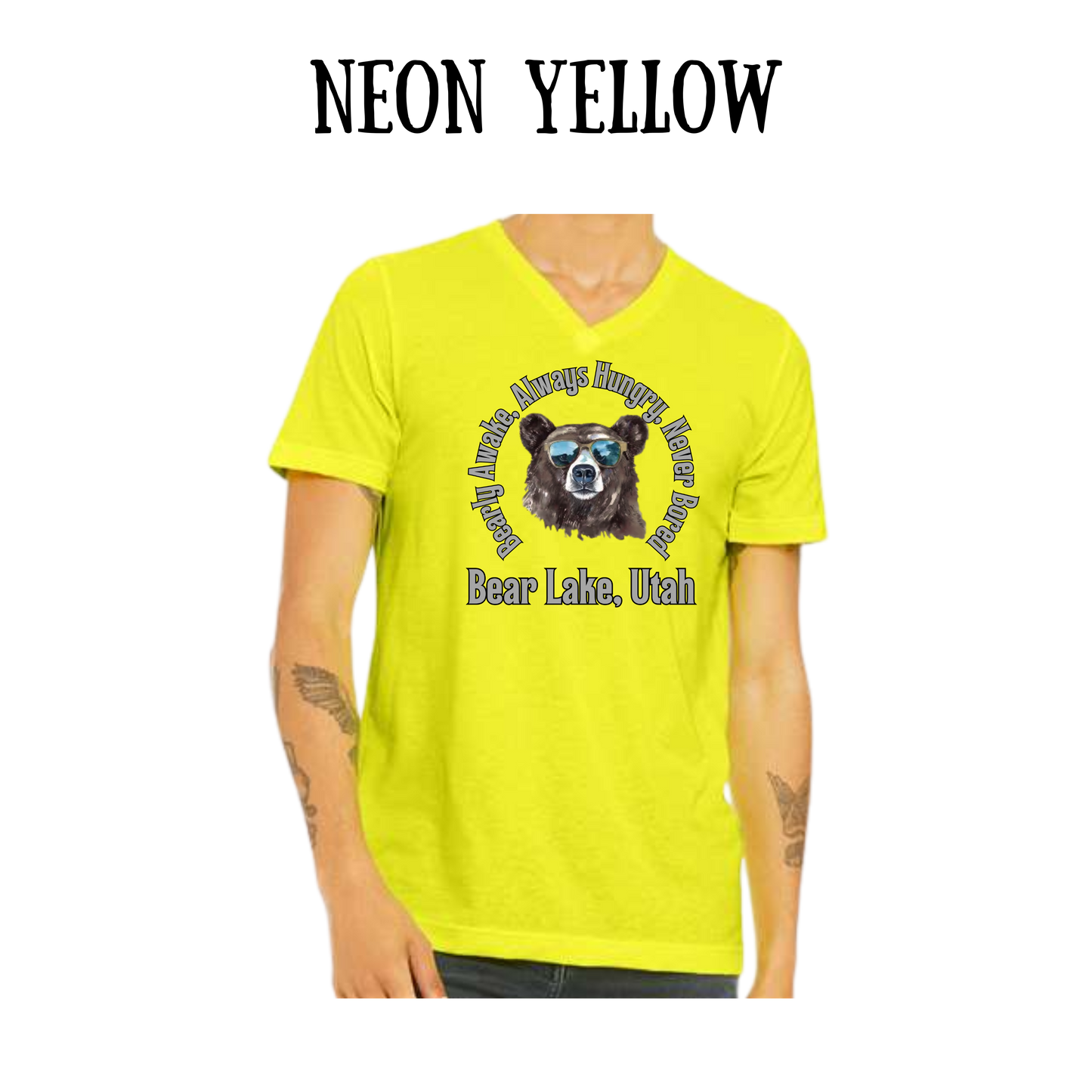 CP - Bear Lake Utah - Unisex V-Neck - Assorted Colors