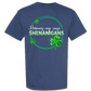 Hormones May Cause Shenanigans - Comfort Colors - Heavyweight Unisex Tee - Blues
