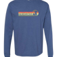 On Island Time - Comfort Colors - Heavyweight Long Sleeve Tee - Blues & Greens