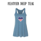 PP - One Nation One Heart - Women's Flowy Racerback Tank