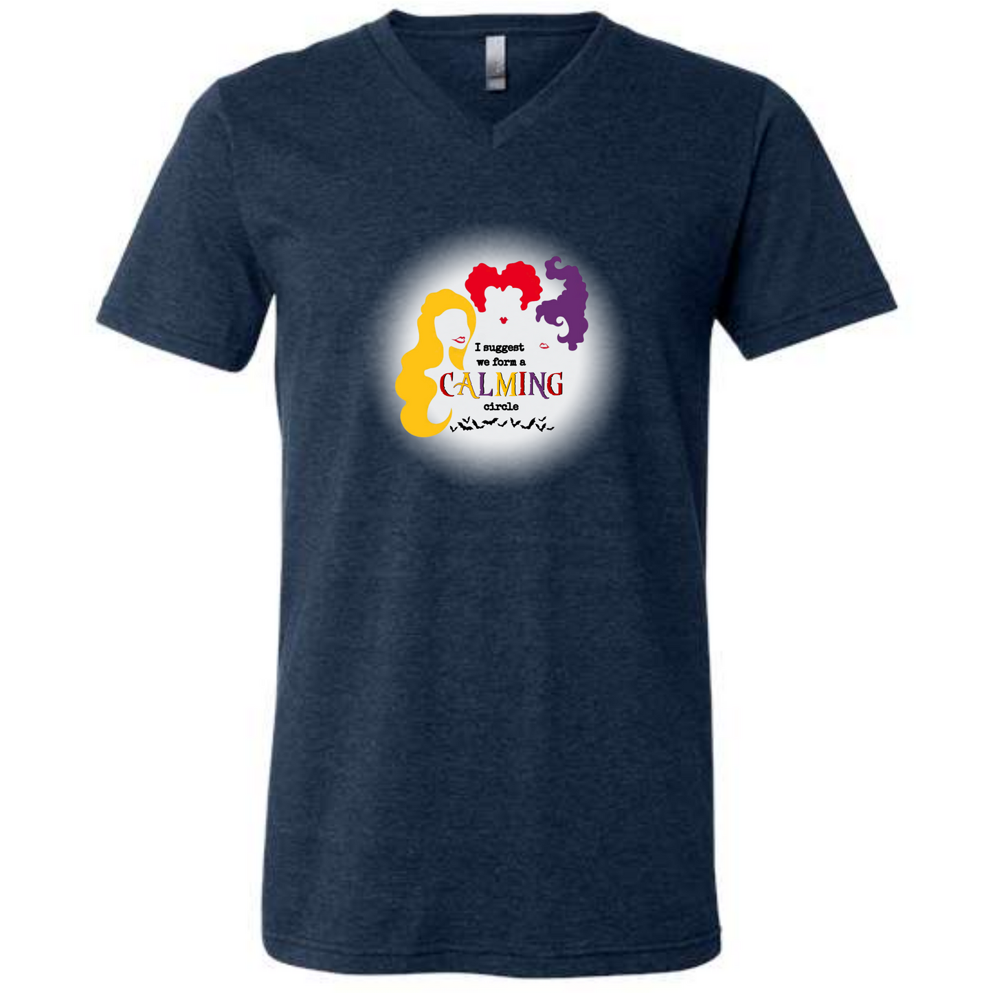 Calming Circle - Unisex V-Neck - Assorted Colors