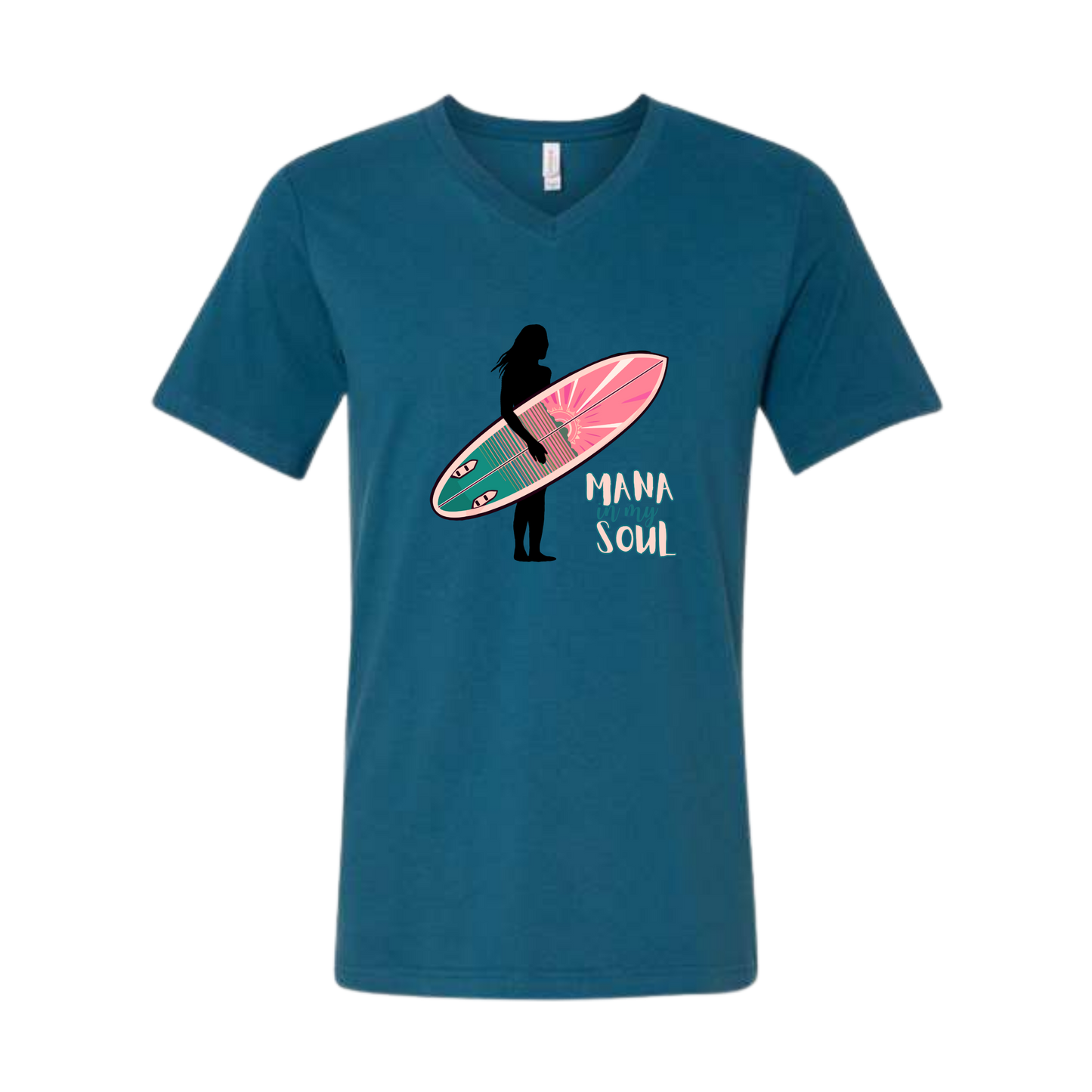 Mana in My Soul - Bella+Canvas - Unisex V-Neck - Assorted Colors