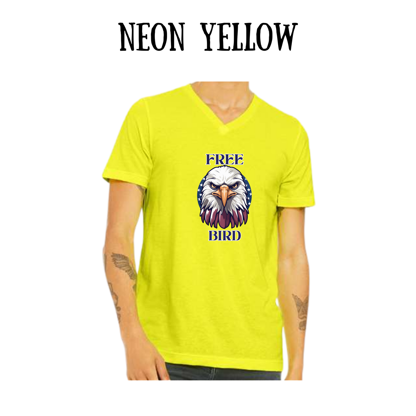 PP - Free Bird - Unisex V-Neck - Assorted Colors