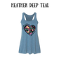 The World is a Better Place With YOU in it - Women's Flowy Racerback Tank