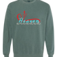 Make Heaven Crowded - Comfort Colors - Sweatshirt - Blues
