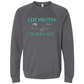 Life Happens The Beach Helps - Sponge Fleece Raglan Sweatshirt - Assorted Colors