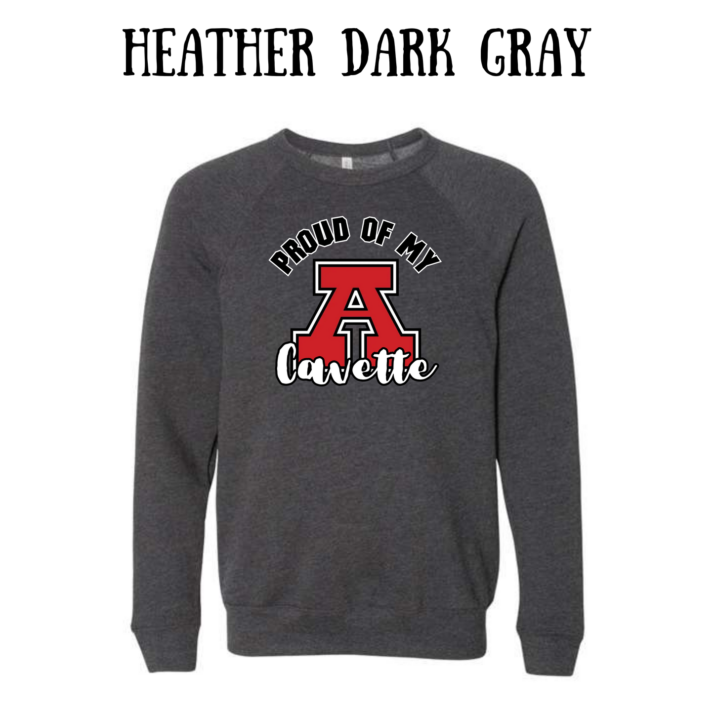 AFHS Cavettes - Sponge Fleece Raglan Sweatshirt - Neutrals