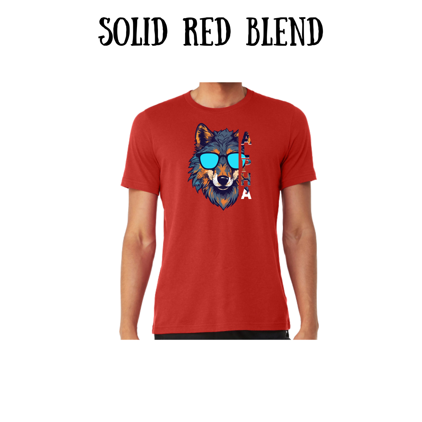 BP - Alpha - Unisex Tee - Yellows, Oranges, Reds