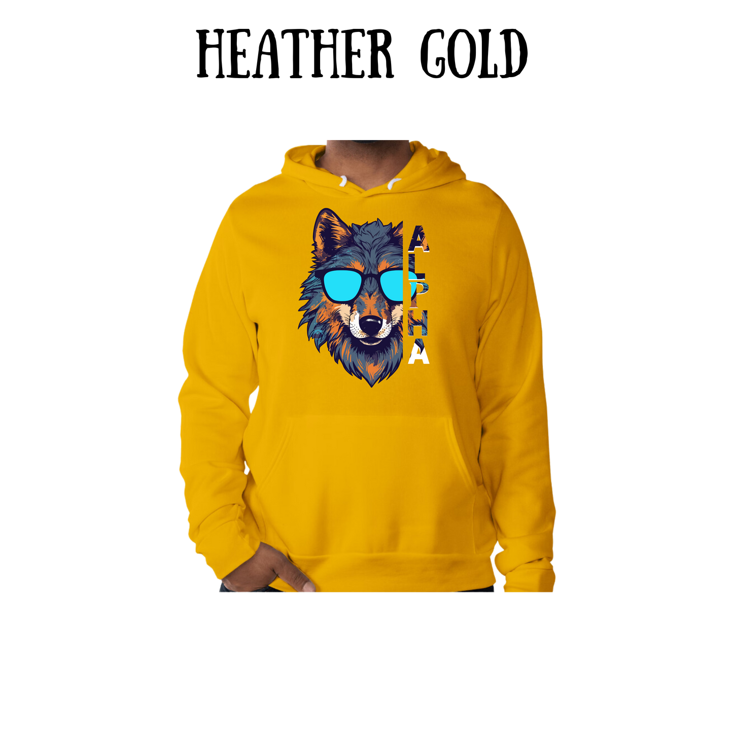 BP - Alpha - Sponge Fleece Hoodie - Assorted Colors