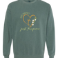 Not Perfect Just Forgiven - Easter - Comfort Colors - Sweatshirt - Blues