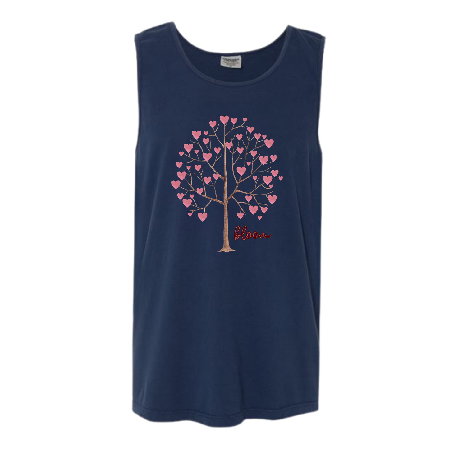 Bloom - Comfort Colors - Unisex Tank - Neutral Colors & Blues