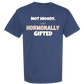 Not Moody. (just) Hormonally Gifted - Comfort Colors - Heavyweight Unisex Tee - Blues