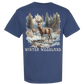 Winter Woodland - Comfort Colors - Heavyweight Unisex Tee - Blues