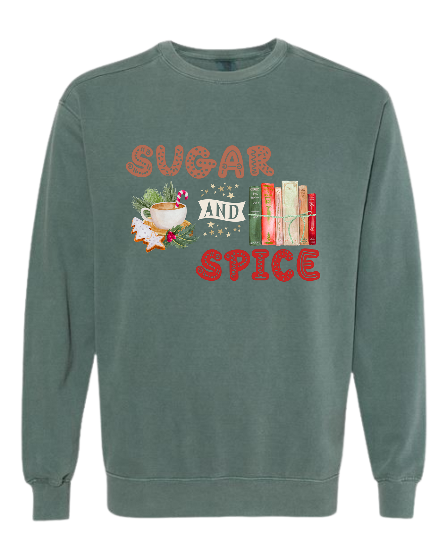 Sugar And Spice - Comfort Colors - Sweatshirt - Blues