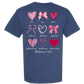 Galatians 5 - Valentines - Comfort Colors - Heavyweight Unisex Tee - Blues