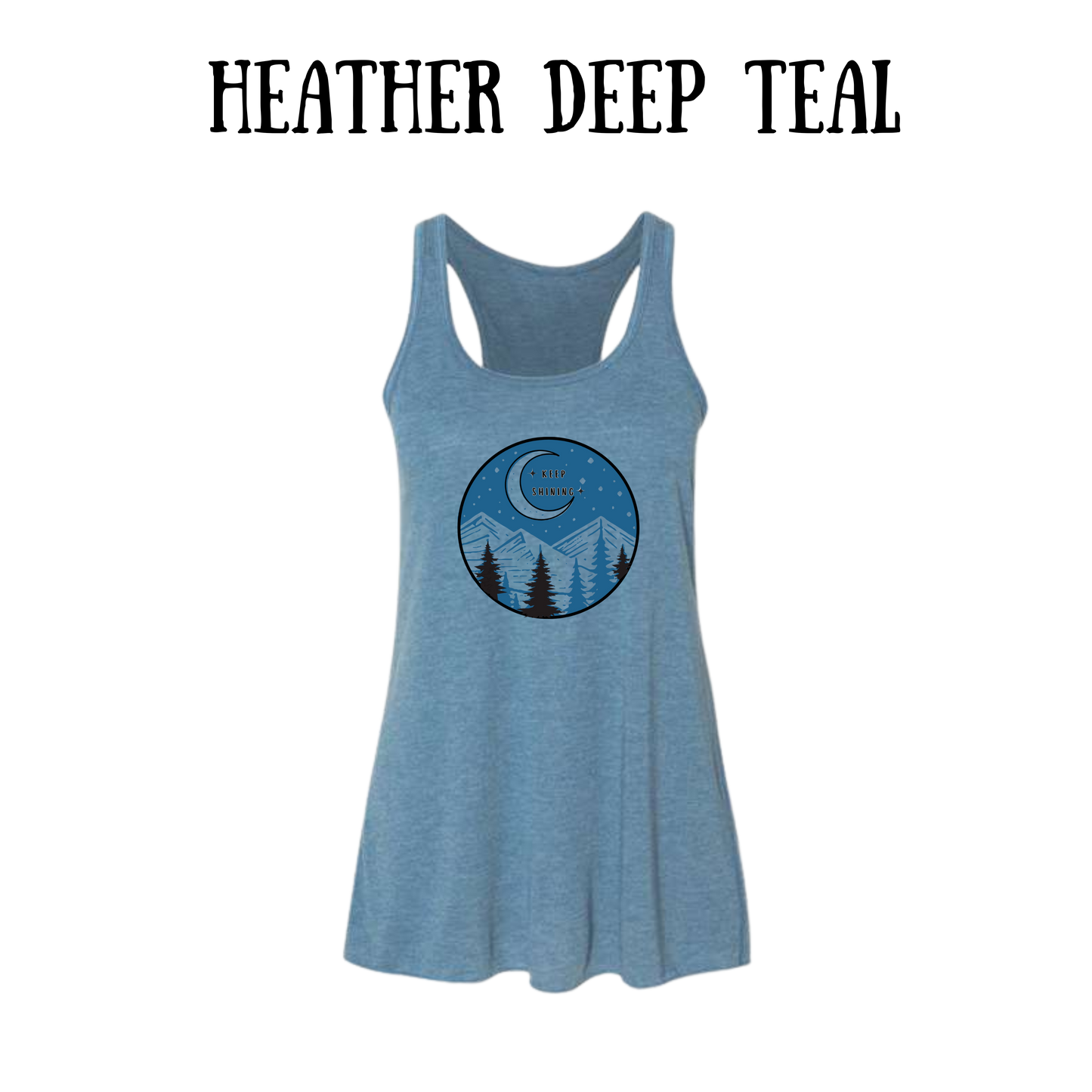 OP - Keep Shining - Women's Flowy Racerback Tank