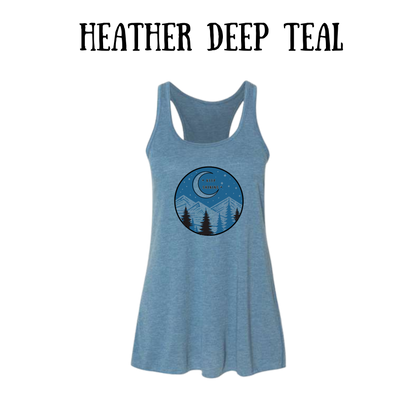 CP - Keep Shining - Women's Flowy Racerback Tank