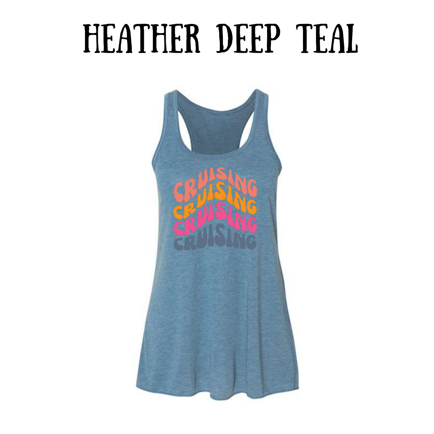 VP - Cruising, Cruising - Women's Flowy Racerback Tank