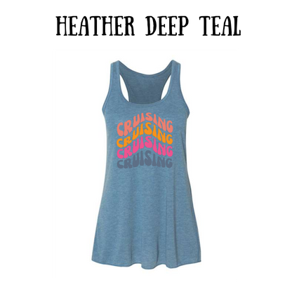 VP - Cruising, Cruising - Women's Flowy Racerback Tank