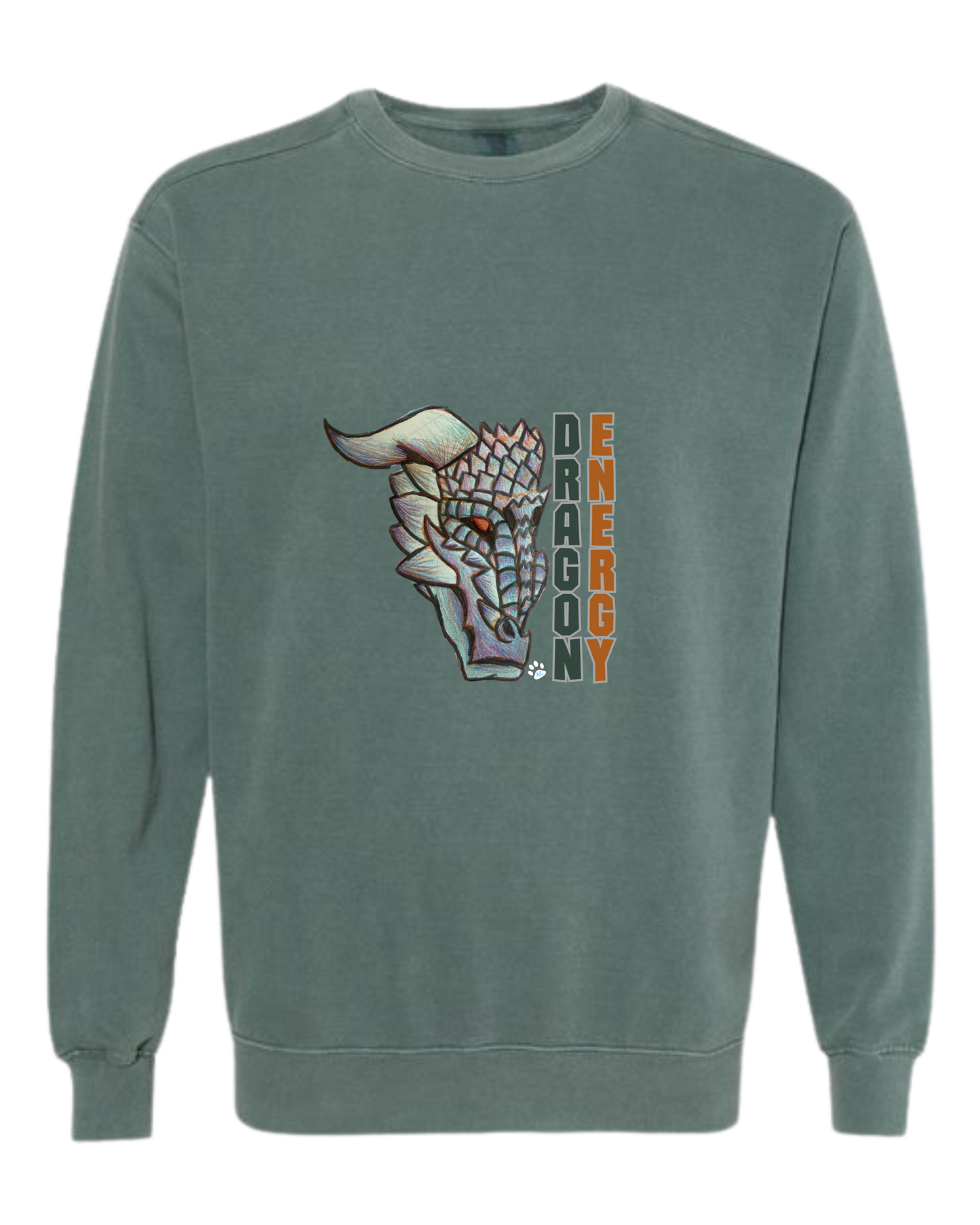 Dragon Energy - Comfort Colors - Sweatshirt - Blues