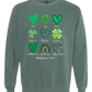 Galatians 5 - St Patrick's Day - Comfort Colors - Sweatshirt - Blues