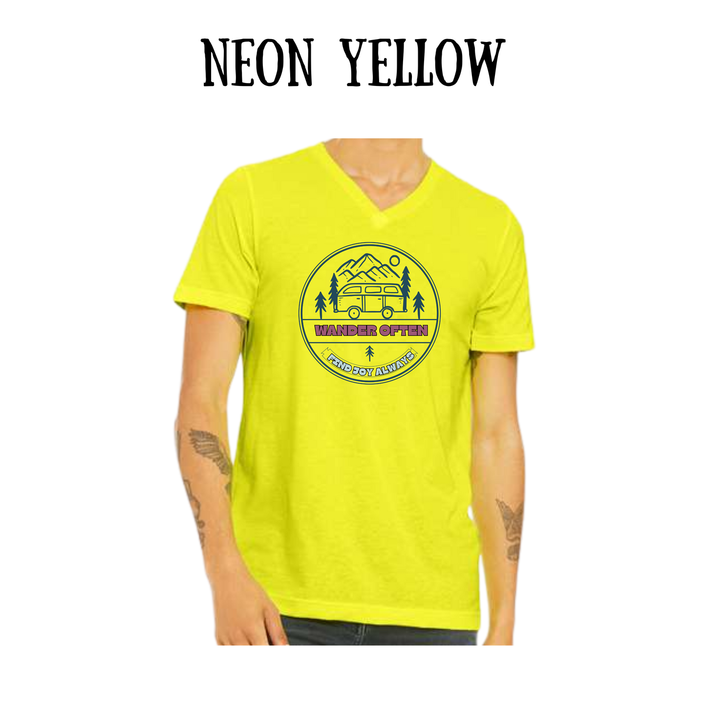 CP - Wander Often - Unisex V-Neck - Assorted Colors