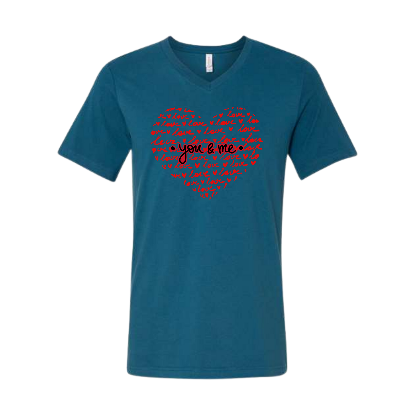 You & Me - Bella+Canvas - Unisex V-Neck - Assorted Colors