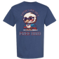 Lovin' Life as a Free Bird - Comfort Colors - Heavyweight Unisex Tee - Blues