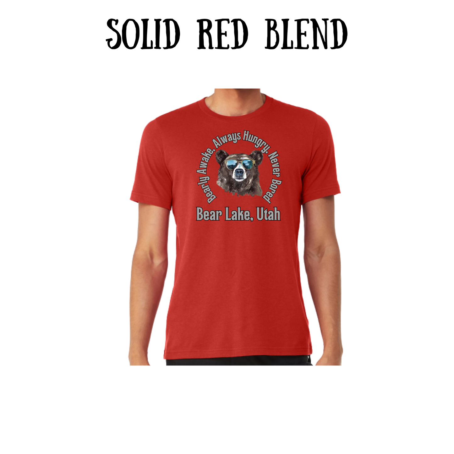 CP - Bear Lake Utah - Unisex Tee - Yellows, Oranges, Reds